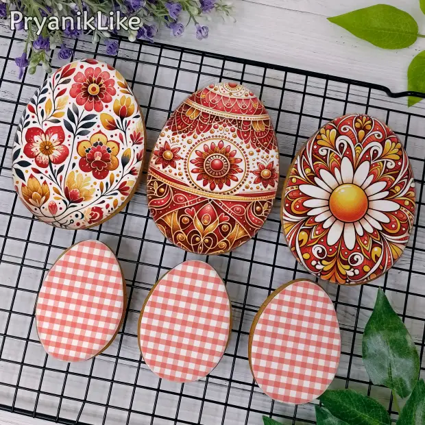 Пряник Пасхальное яйцо (разные)